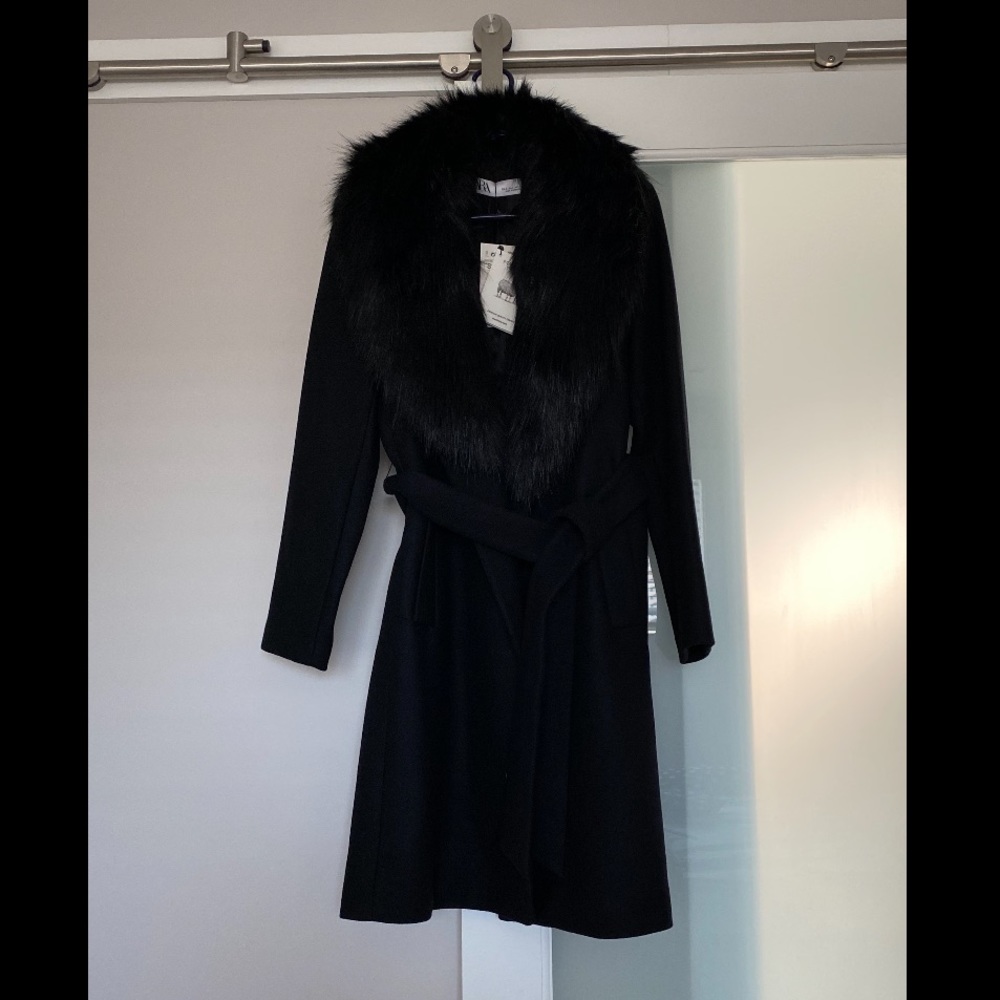 Zara Flur coat
